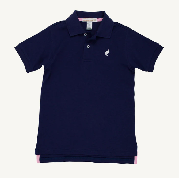 The Beaufort Bonnet Company Prepletic™ Prim and Proper Polo in Nantucket Navy