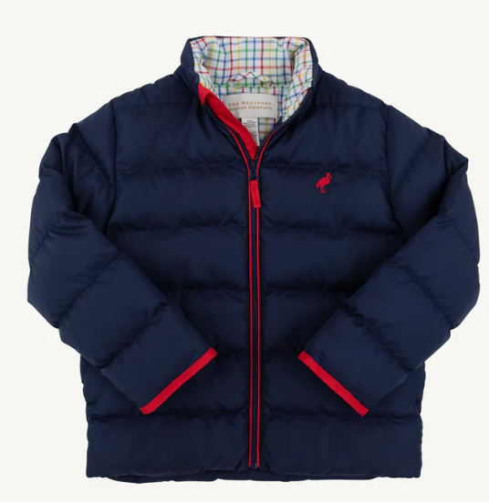 The Beaufort Bonnet Company Cooper Coat in Nantucket Navy