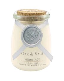 Oak & Vale Small Candle in Hermitage