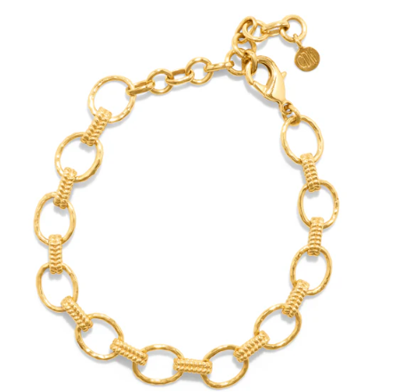 Capucine De Wulf Cleoparta Small Link Bracelet in Gold