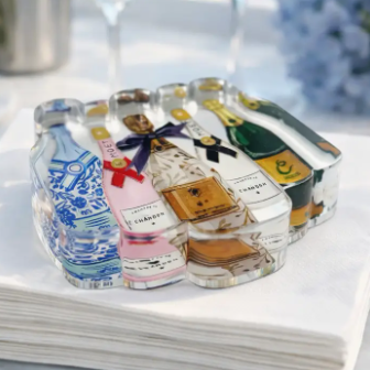 Maven Home Acrylic Napkin Weight in Celebrate