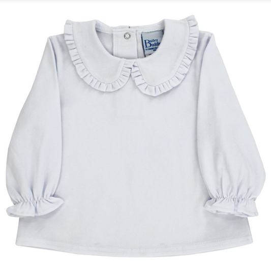 Bailey Boys Peter Pan Shirt with Ruffles