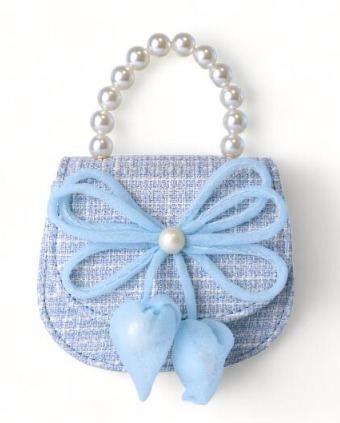 Doe A Deer Bowtie Tweed Purse