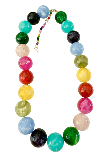 Gemelli Celia Beaded Necklace Multi Color