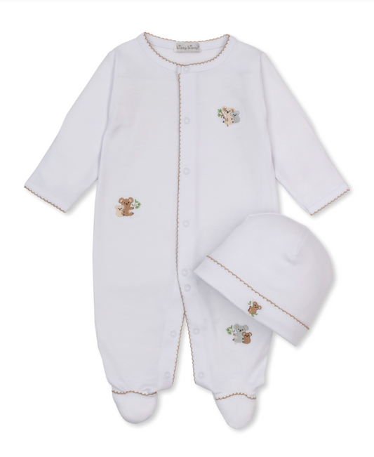 Kissy Kissy Footie with Hat Set in Koala Pals
