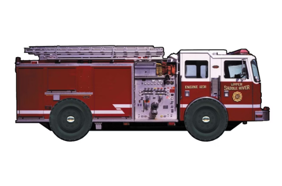 Penguin Random House Fire Truck Wheelie Book