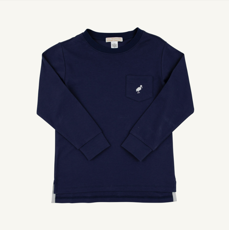 The Beaufort Bonnet Company Long Sleeve Carter Crewneck
