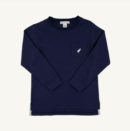 The Beaufort Bonnet Company Long Sleeve Carter Crewneck