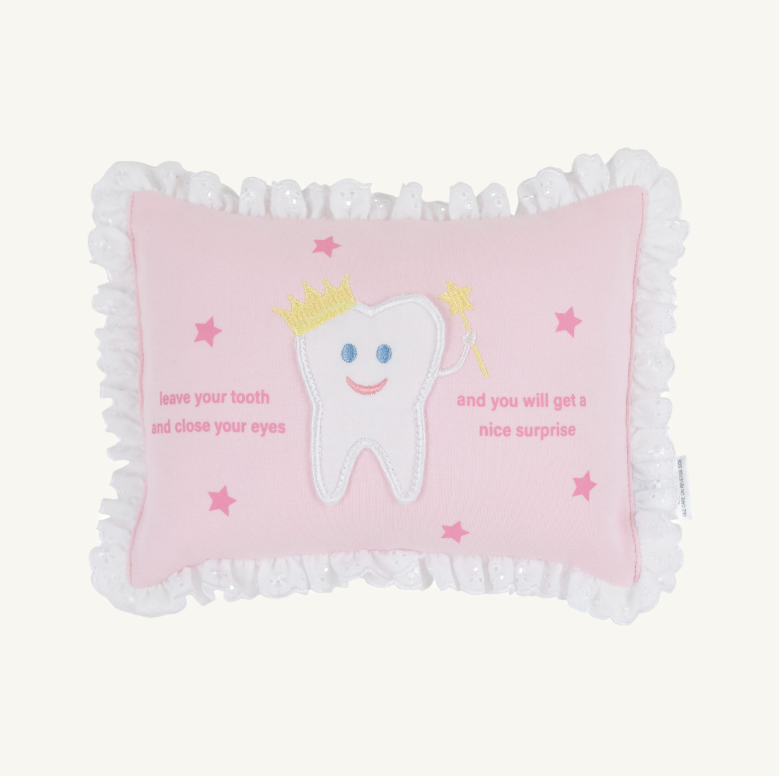 The Beaufort Bonnet Company Fairy Exchange Pillow in Pink