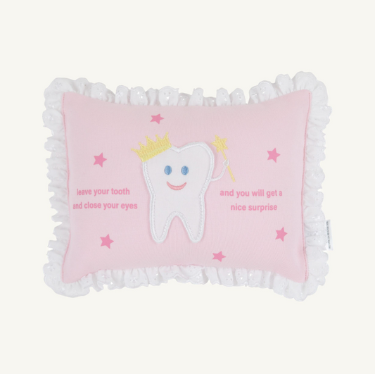 The Beaufort Bonnet Company Fairy Exchange Pillow in Pink