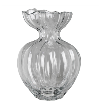 HomArt Large Glass Fluttery Vase