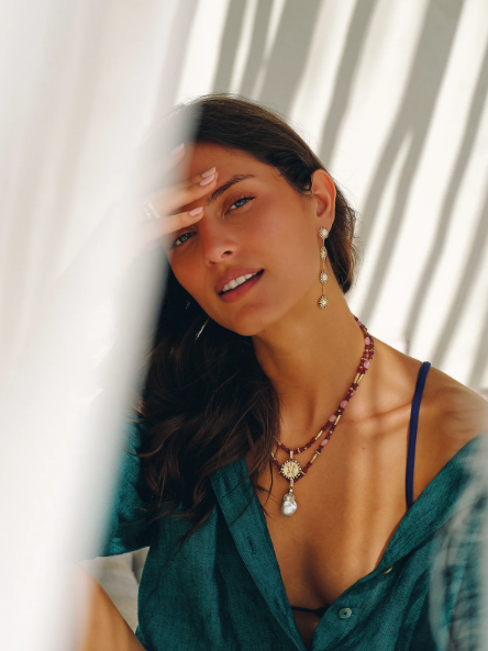 Anabel Aram Milos Soleil Drop Earrings