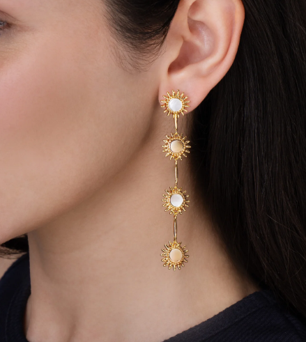 Anabel Aram Milos Soleil Drop Earrings
