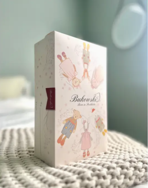 Bukowski Bears Prince Blankie with Gift Box