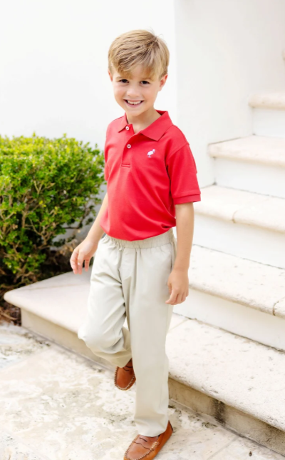The Beaufort Bonnet Company Prepletic™ Sheffield Pants in Keeneland Khaki