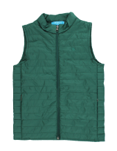 Bailey Boys Quilted Vest in Forest