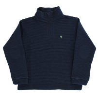 Bailey Boys Glenn Half Zip in Navy