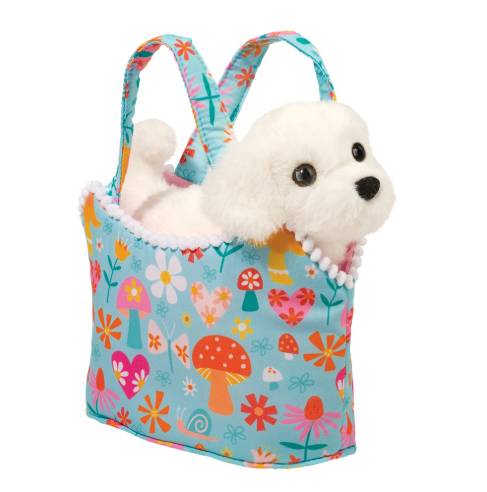 Douglas Toys Retro Chic Sassy Sak with Bichon