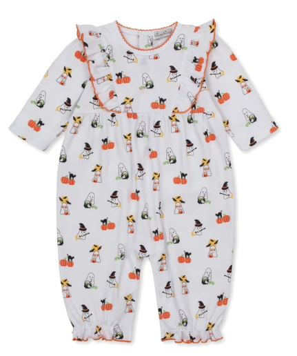 Kissy Kissy Playsuit in Halloween Ghosts
