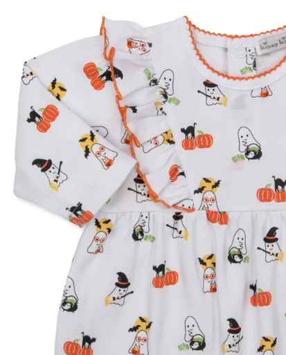 Kissy Kissy Playsuit in Halloween Ghosts