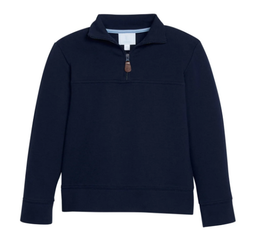 Little English Hampton Pullover in Navy