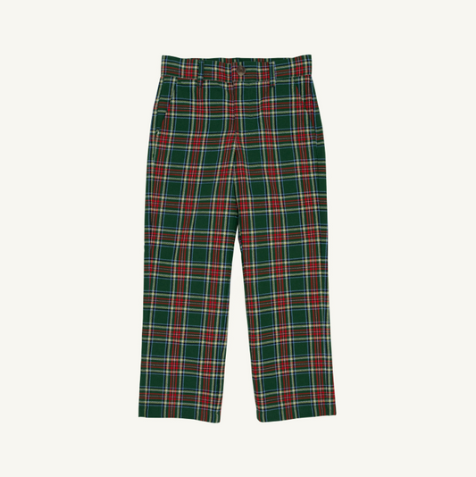 The Beaufort Bonnet Company Prep School Twill Pants in Pinehill Plaid