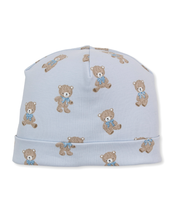 Kissy Kissy Hat in Teddy Bear Club Blue