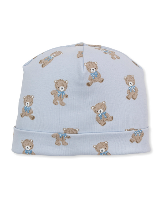 Kissy Kissy Hat in Teddy Bear Club Blue