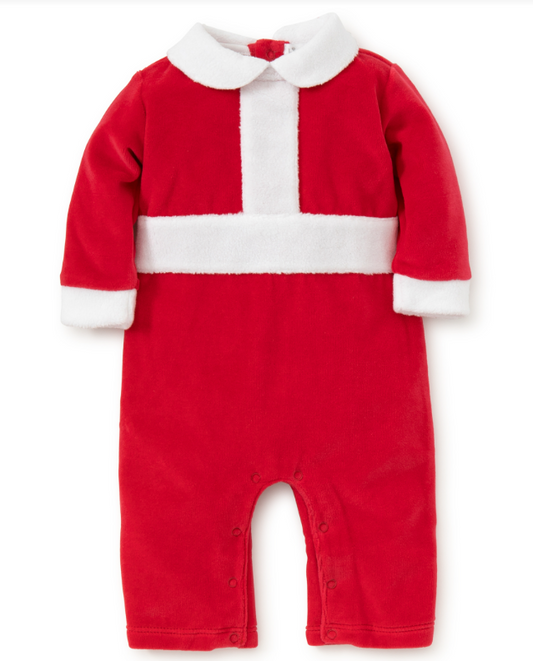 Kissy Kissy Velour Playsuit