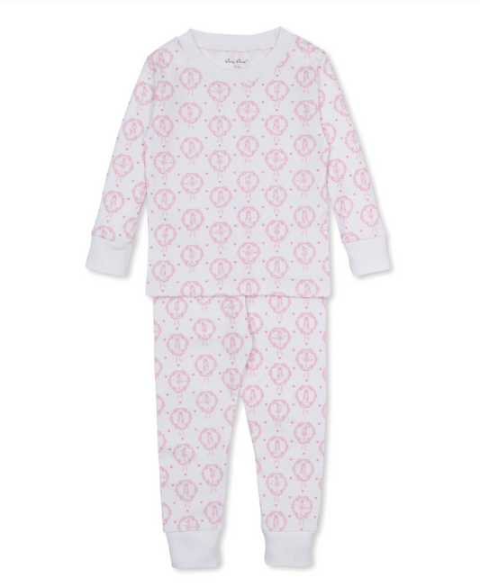 Kissy Kissy Pajama Snug Set in Petite Pirouette