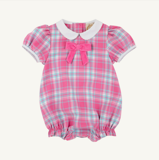 The Beaufort Bonnet Company Banks Bow Bubble in Brenton Point Plaid