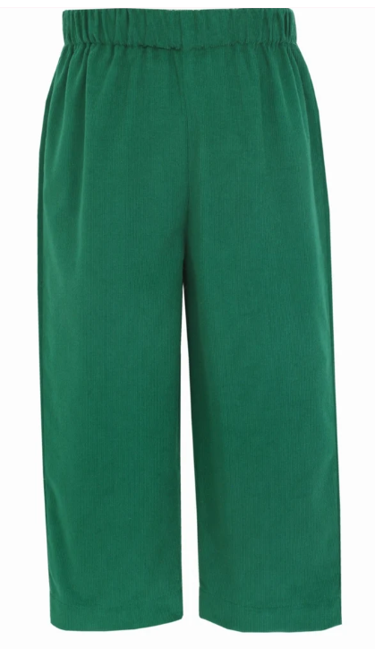 Anavini Corduroy Pants in Kelly Green