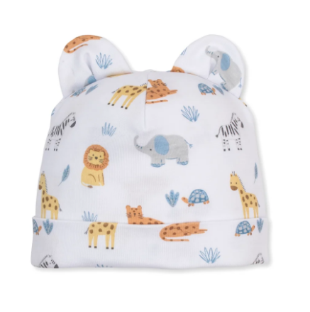 Kissy Kissy Hat with Novelty Print in Jungle Hang Out