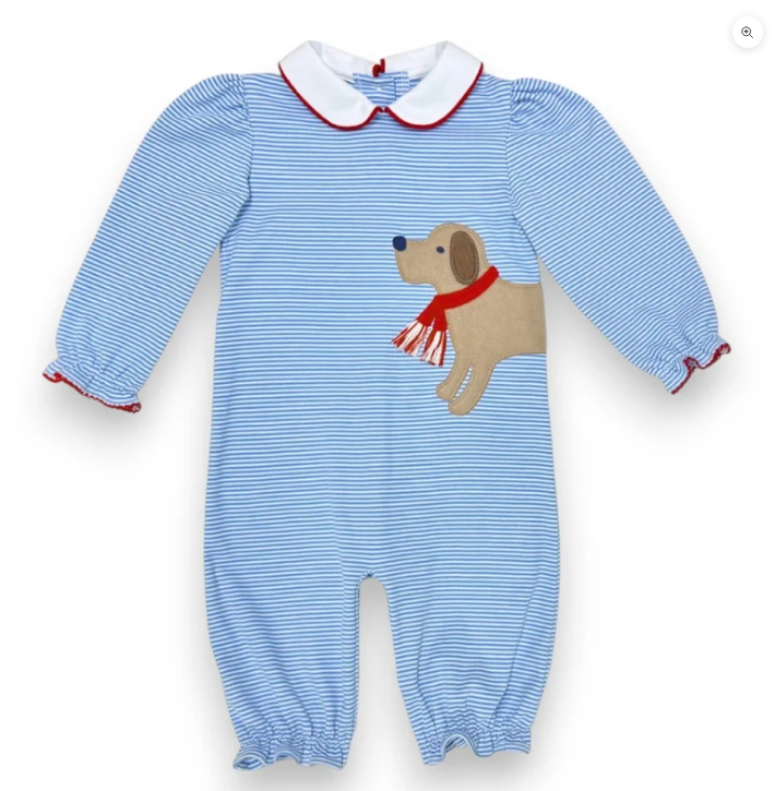 Zuccini Kids Labrador Louisa Periwinkle Knit Bubble