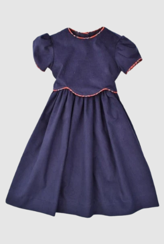Funtasia Too Plaid Corduroy Waistline Dress