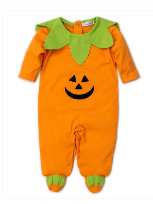 Kissy Kissy Footie in Halloween Jack O' Lantern