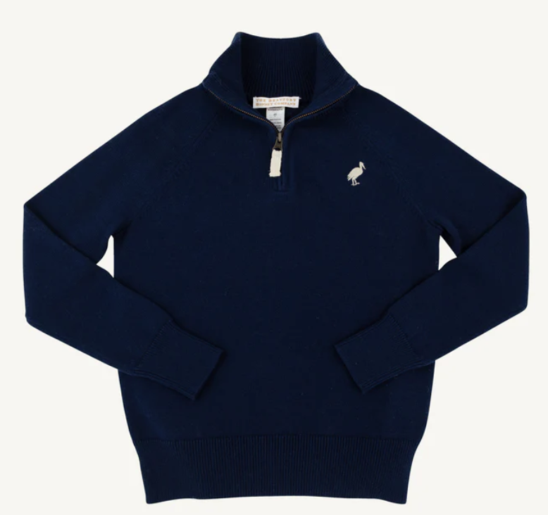 The Beaufort Bonnet Company Hayden Half Zip Sweater