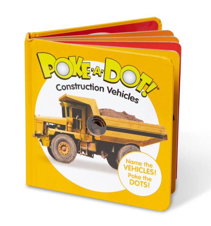Melissa & Doug Poke a Dot Construction Vehicals