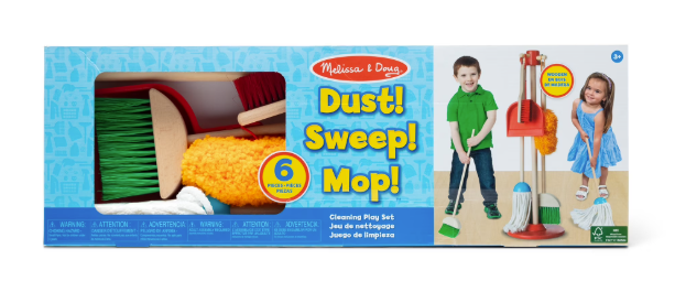 Melissa & Doug Dust Sweep and Mop