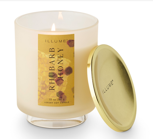 Creative Co-op Rhubarb Honey Signature Candle