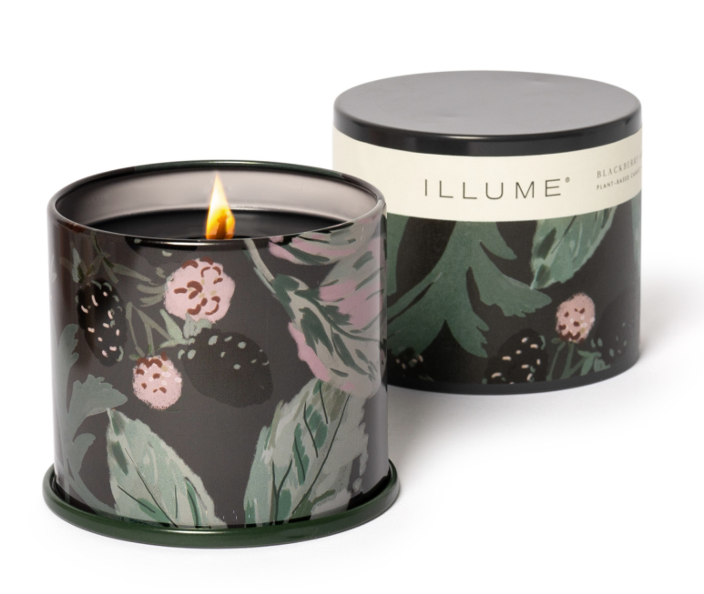 Creative Co-op Blackberry Absinthe Vanity Tin Candle