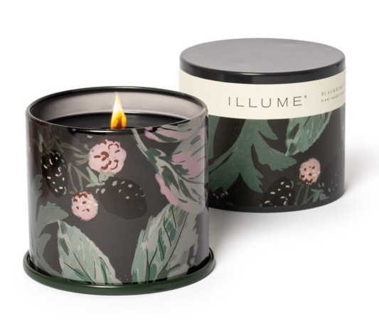 Creative Co-op Blackberry Absinthe Vanity Tin Candle