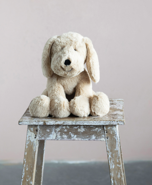 Creative Co-op Plush Dog