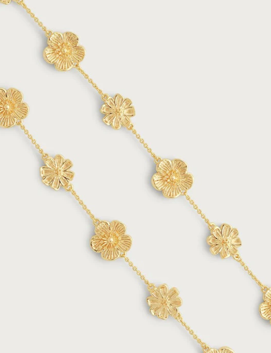 Anabel Aram Wildflowers Station Necklace