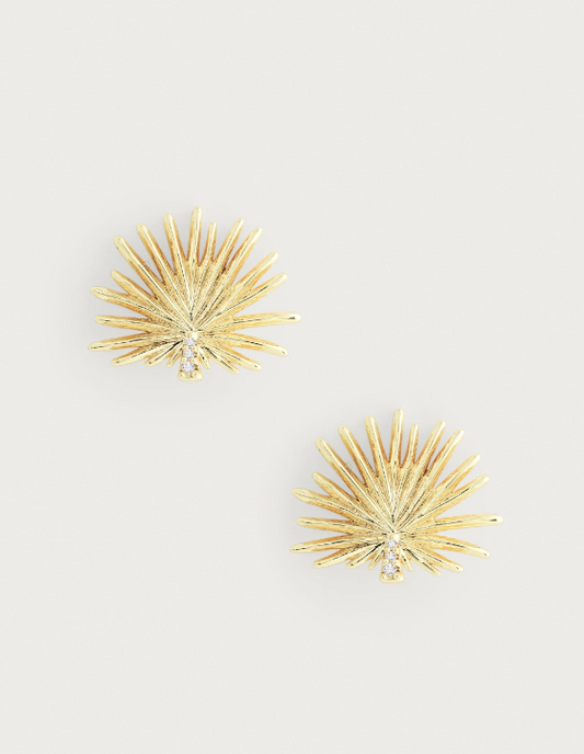 Anabel Aram Palm Stud Earrings