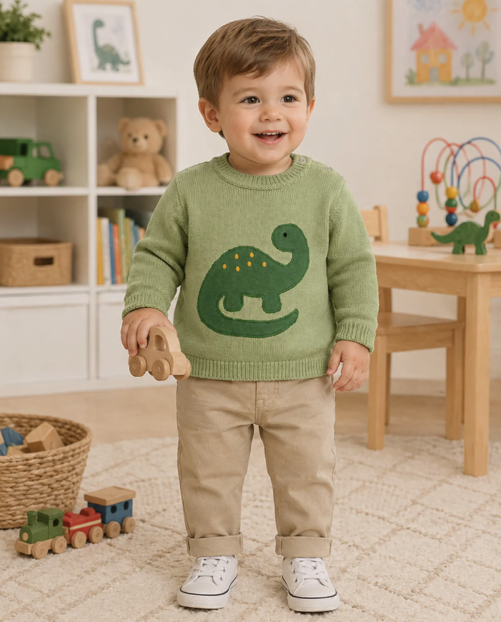 Zubels Dinosaur Sweater