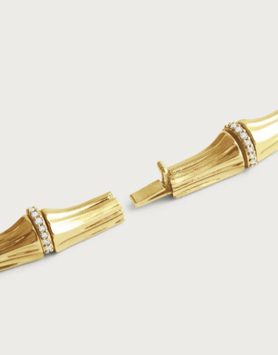 Anabel Aram Bamboo Necklace