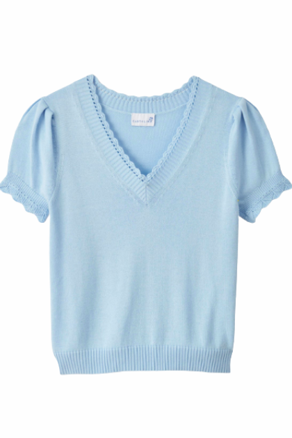 Cartolina: Michaela Sweater in Sky Blue