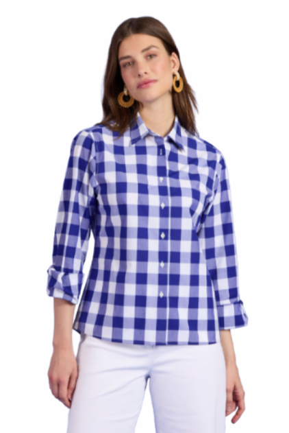 Tyler Boe Wells Cotton Check Shirt