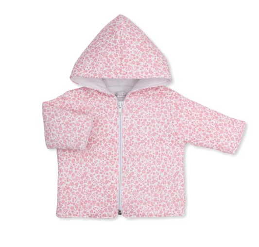 Kissy Kissy Jaquard Padded Jacket Print Fall Blooms